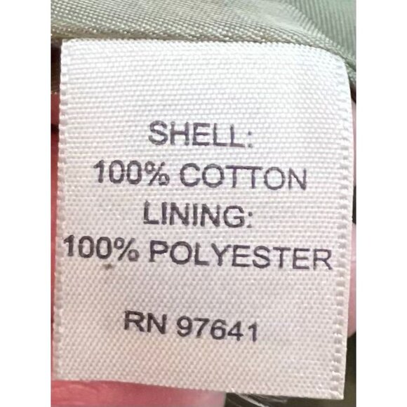 J. Jill Womens Light Green Corduroy Blend Coat Large With Button Details - Picture 10 of 16